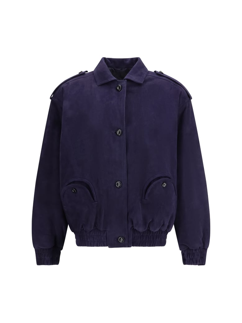 bomber jacket viva charlie suede by Selfnex