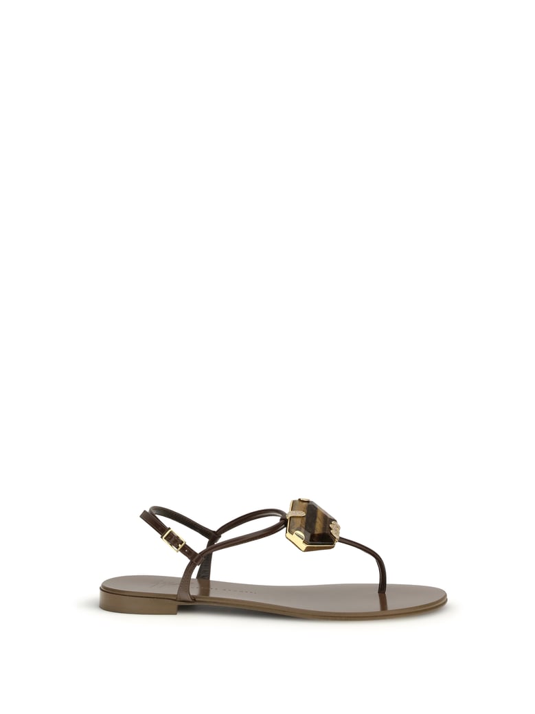 sandals pia muse hot brown by Selfnex