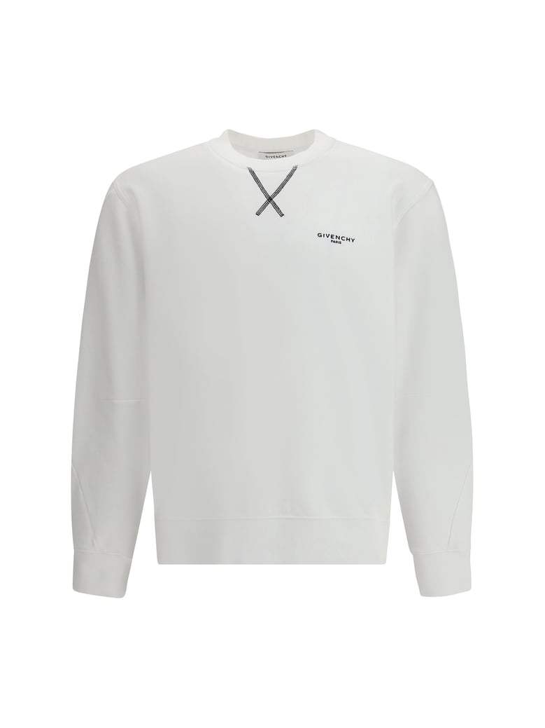 sweatshirt couture seam white by Selfnex
