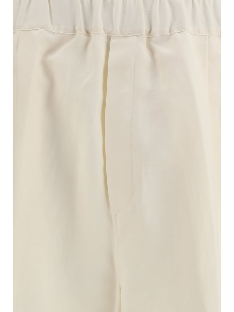 pants linen and viscose cream by Selfnex