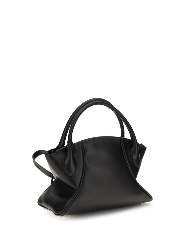 handbag small pulse day black calf leather by Selfnex