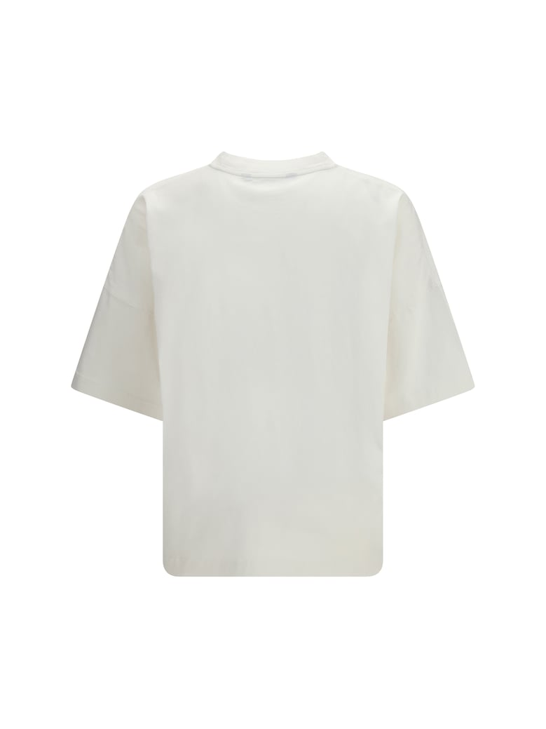 t-shirt bear print off white/brown by Selfnex