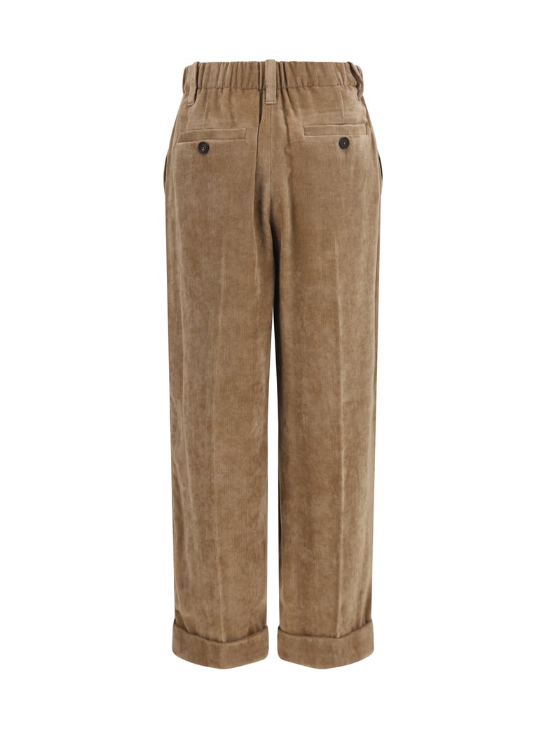 pants viscose-cashmere cappuccino by Selfnex