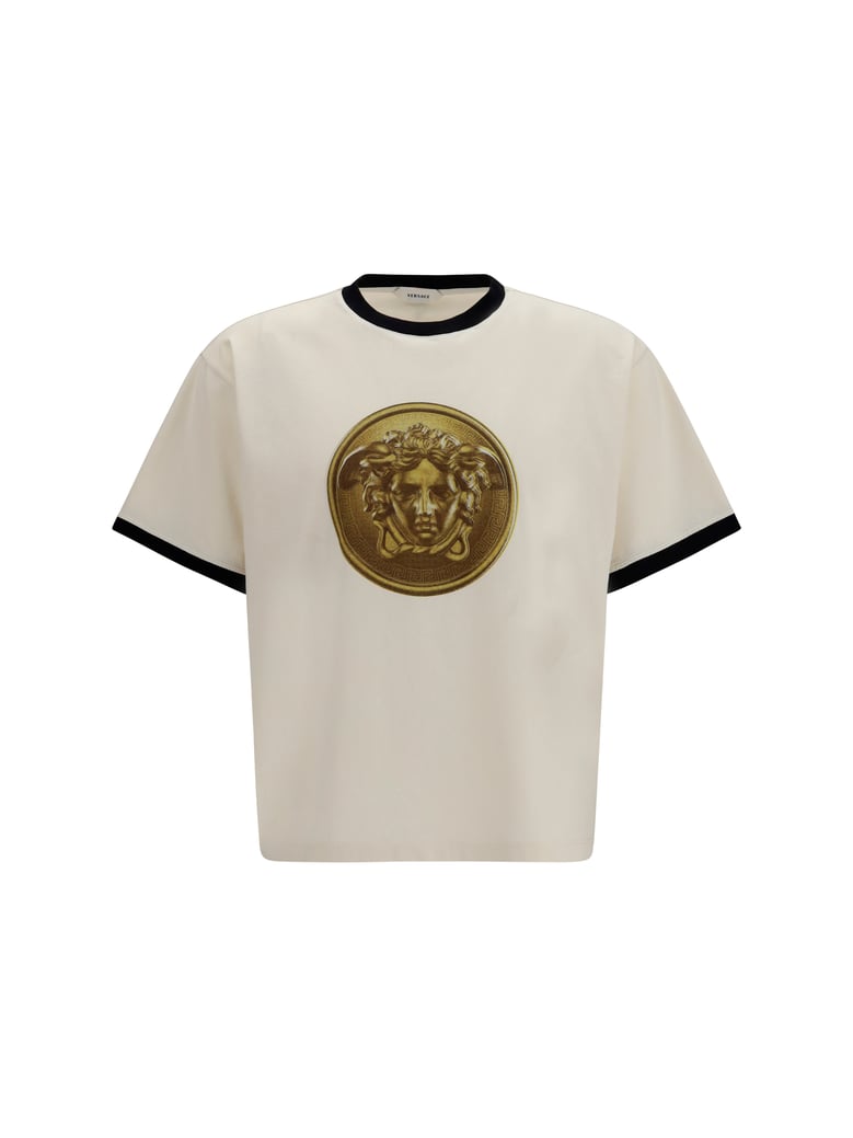 t-shirt cotton jersey dirty white by Selfnex