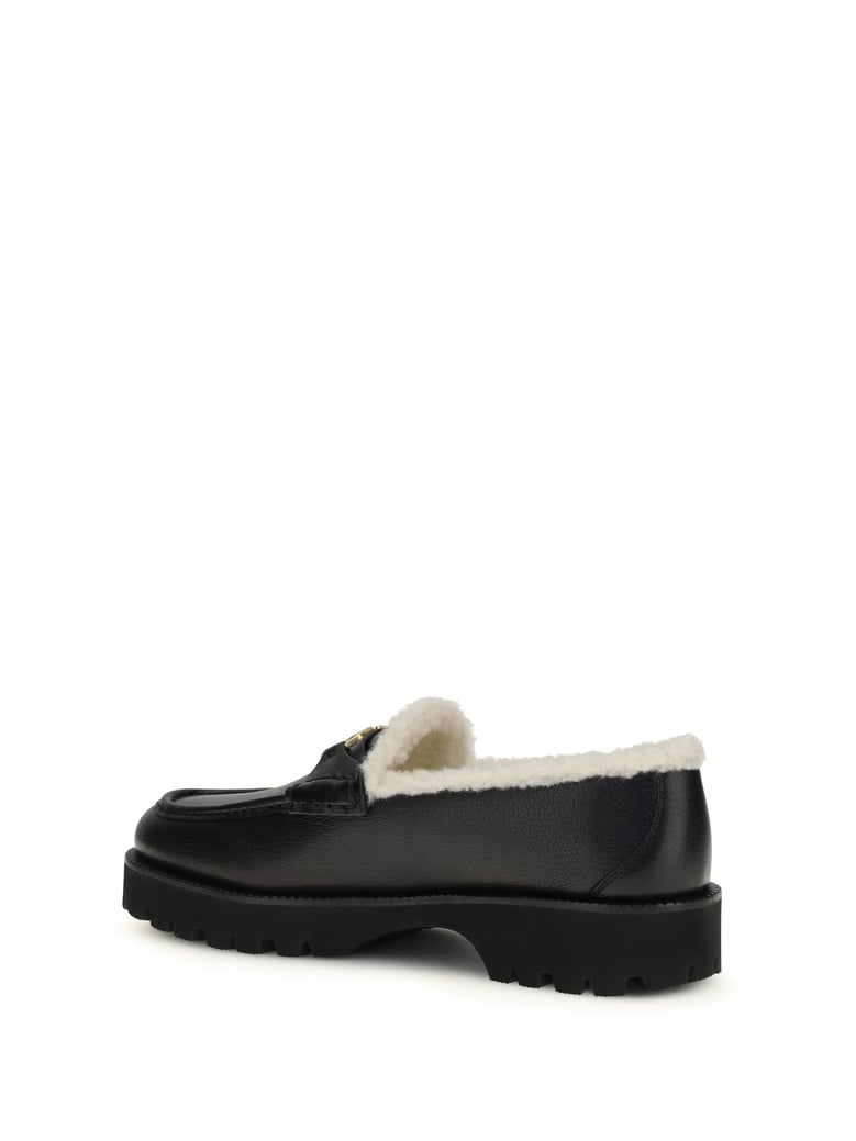 loafers vlogo black/white by Selfnex