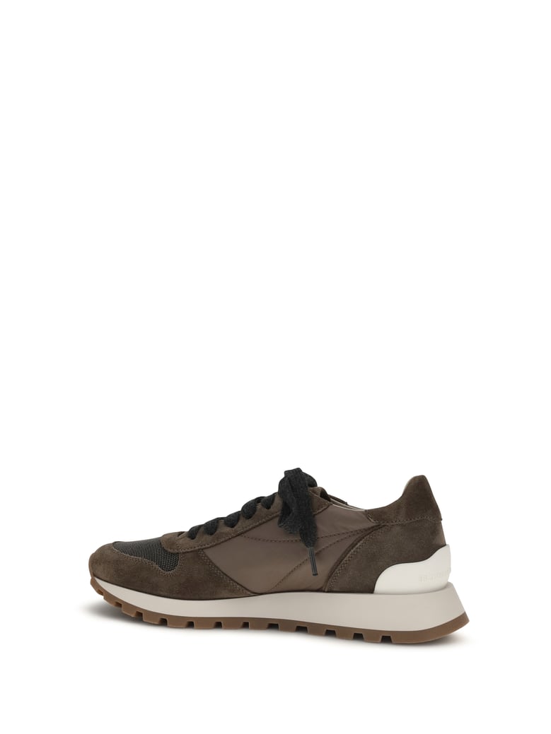 sneakers active brown calf leather by Selfnex