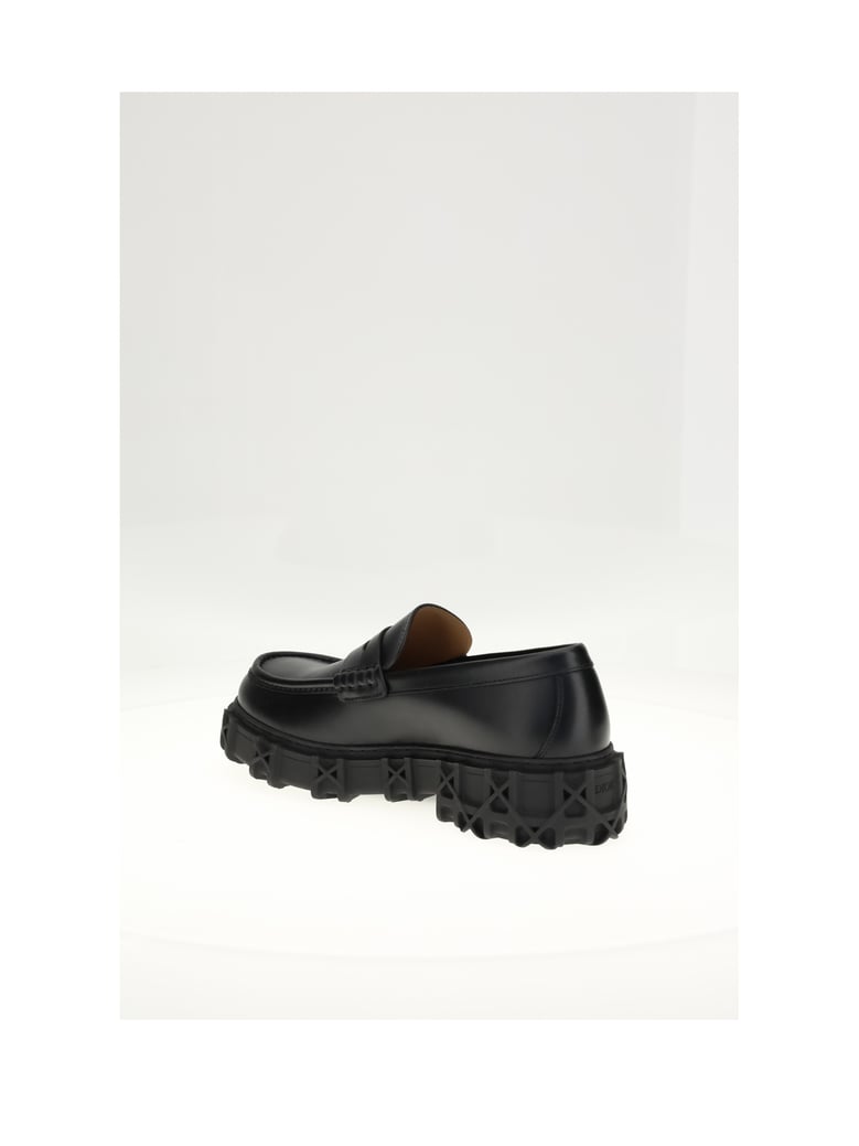 loafers calf leather black by Selfnex