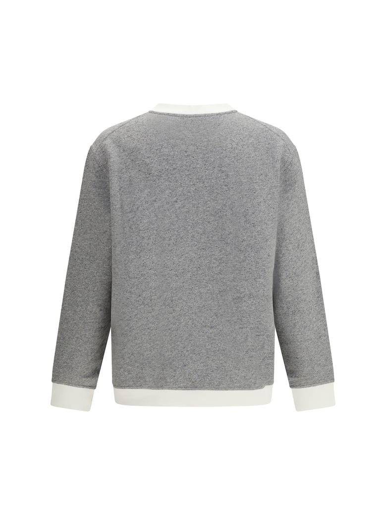 long sleeve sweatshirt grey/off-white by Selfnex