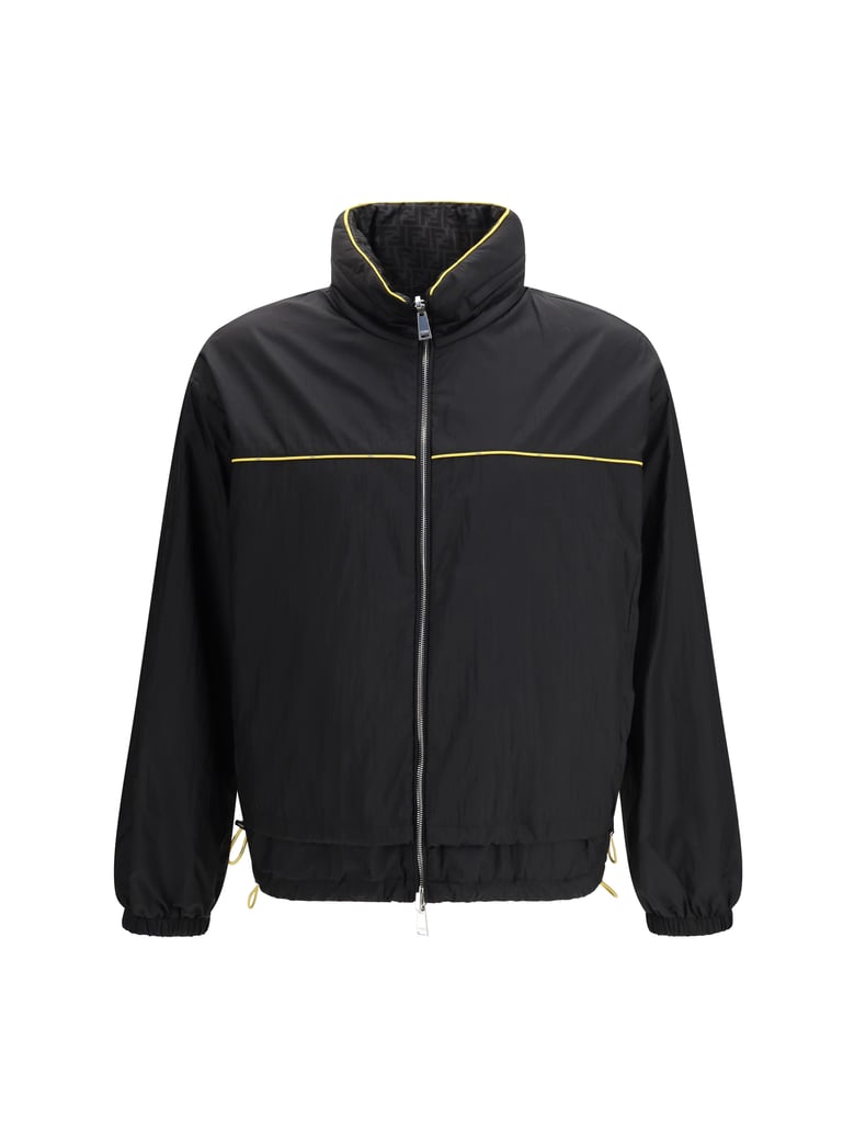windbreaker ff jacquard reversible black by Selfnex