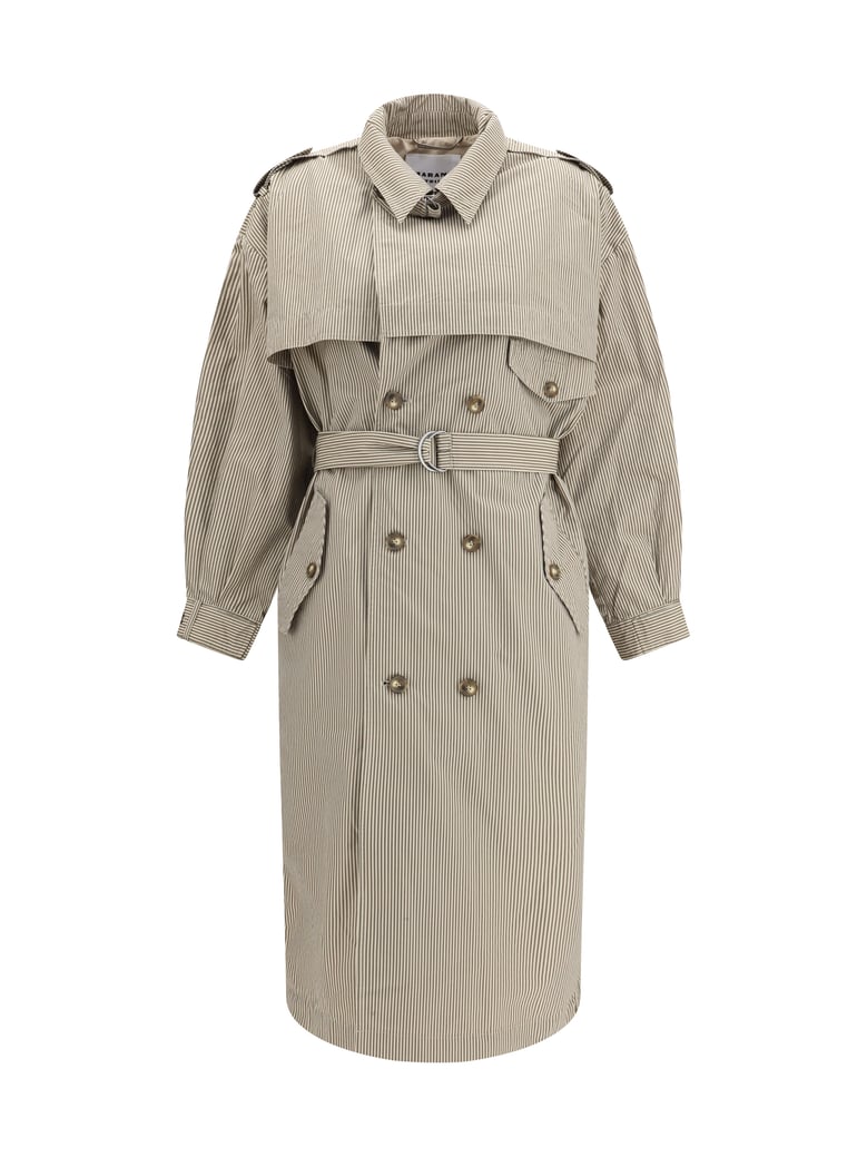 coat chilma beige/khaki by Selfnex