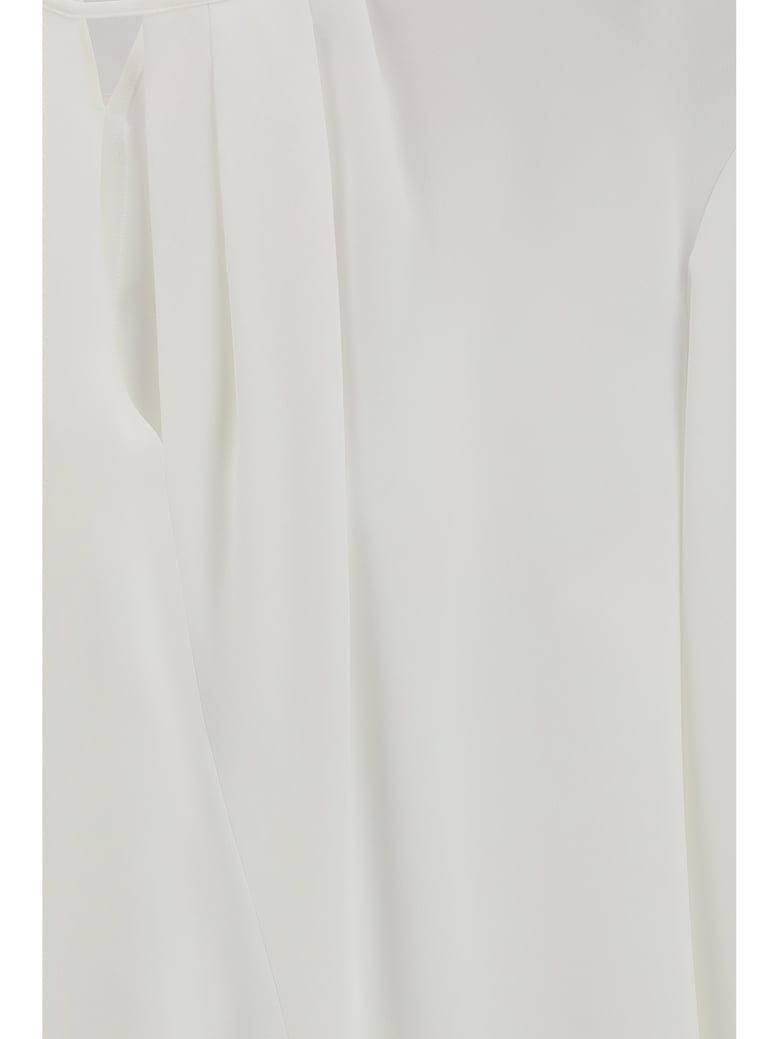 crew-neck blouse natural by Selfnex