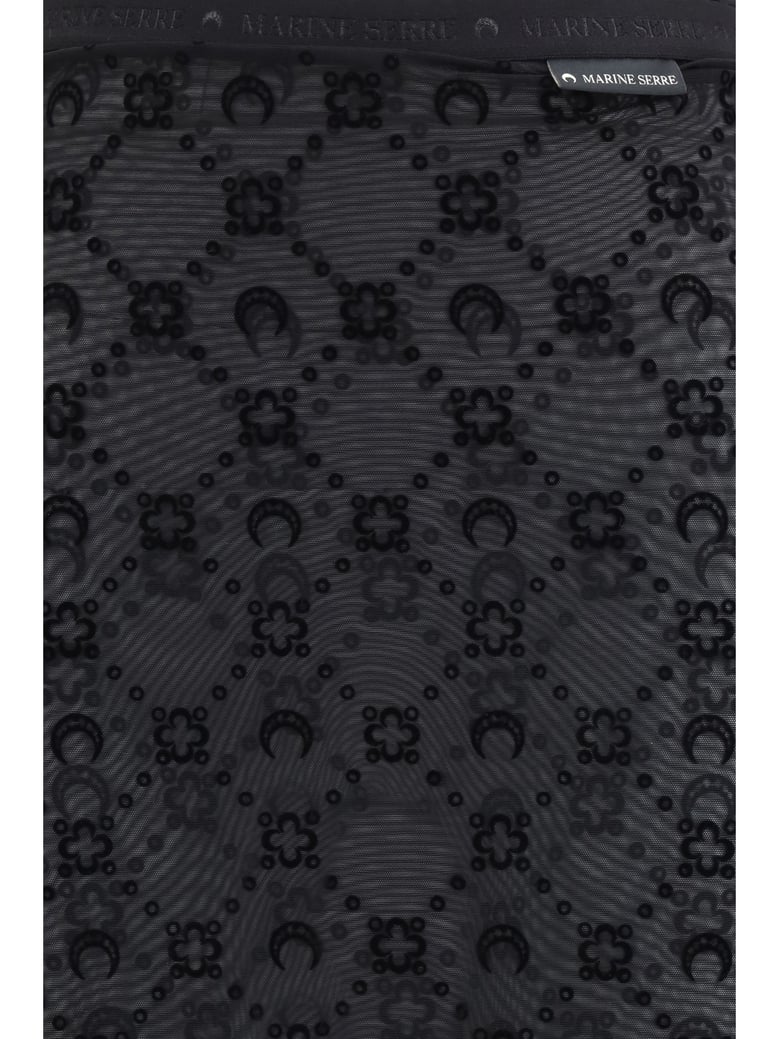 pant-skirt moonogram black by Selfnex
