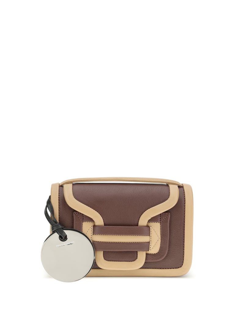 shoulder bag alpha burgundy/camel by Selfnex