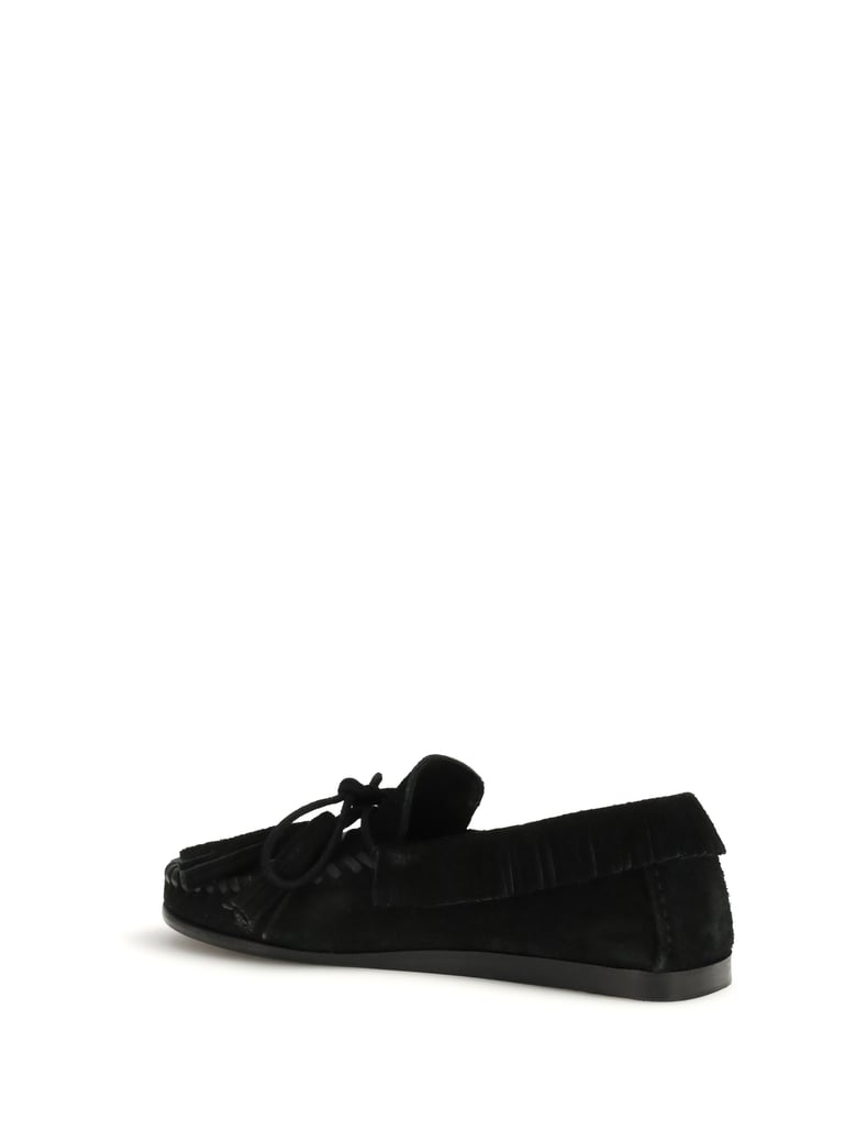 loafers fitza suede black by Selfnex