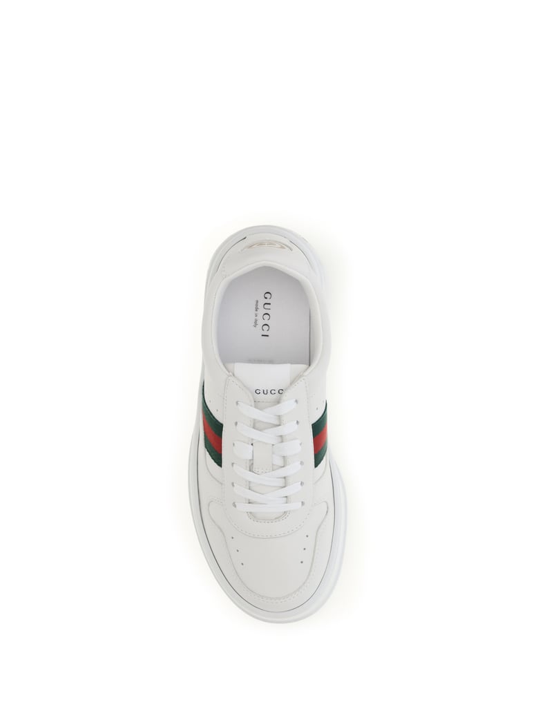 sneakers oversized sole white/green by Selfnex