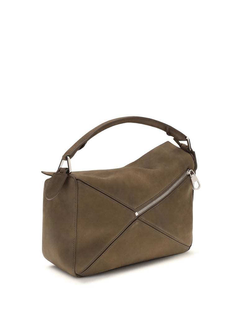 shoulder bag featherlight puzzle nubuck tundra by Selfnex