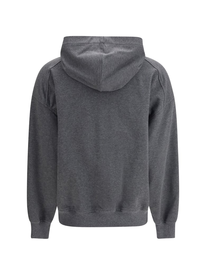 cotton hoodie dark grey by Selfnex