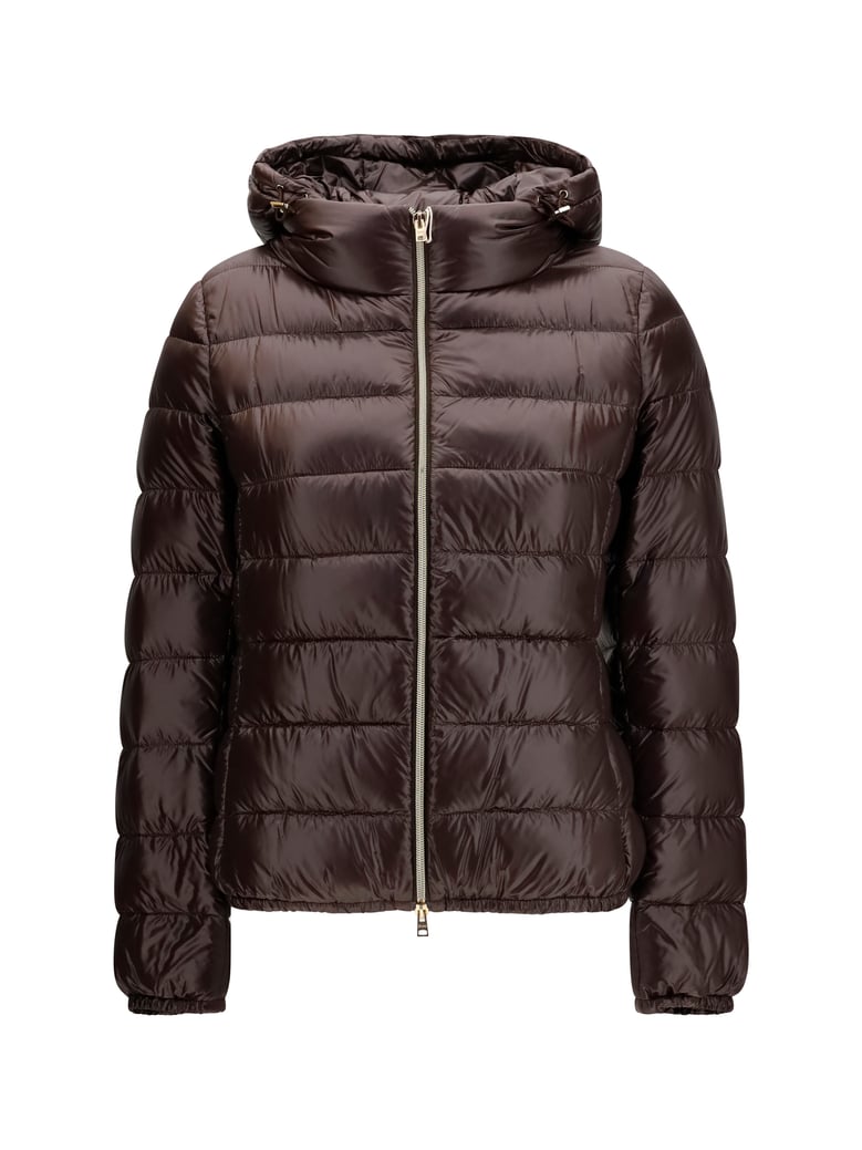 down jacket giada dark brown by Selfnex