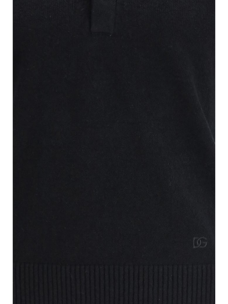 polo shirt cotton-blend black by Selfnex