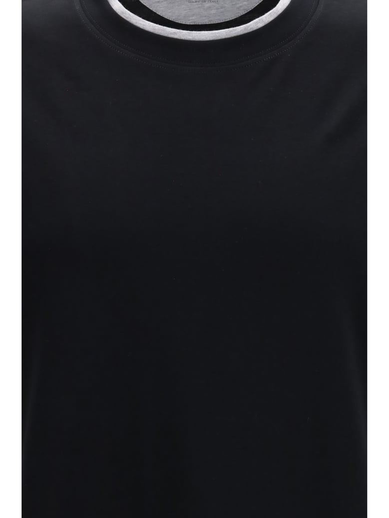 cotton t-shirt black/grey by Selfnex