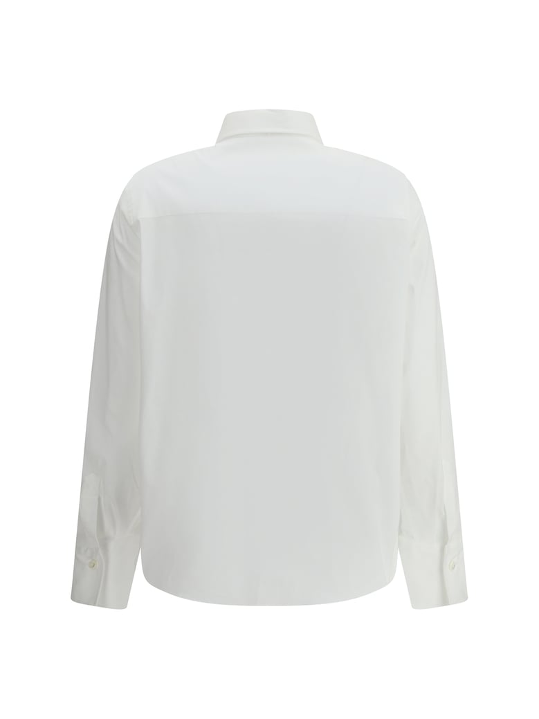 shirt embellished cotton white by Selfnex