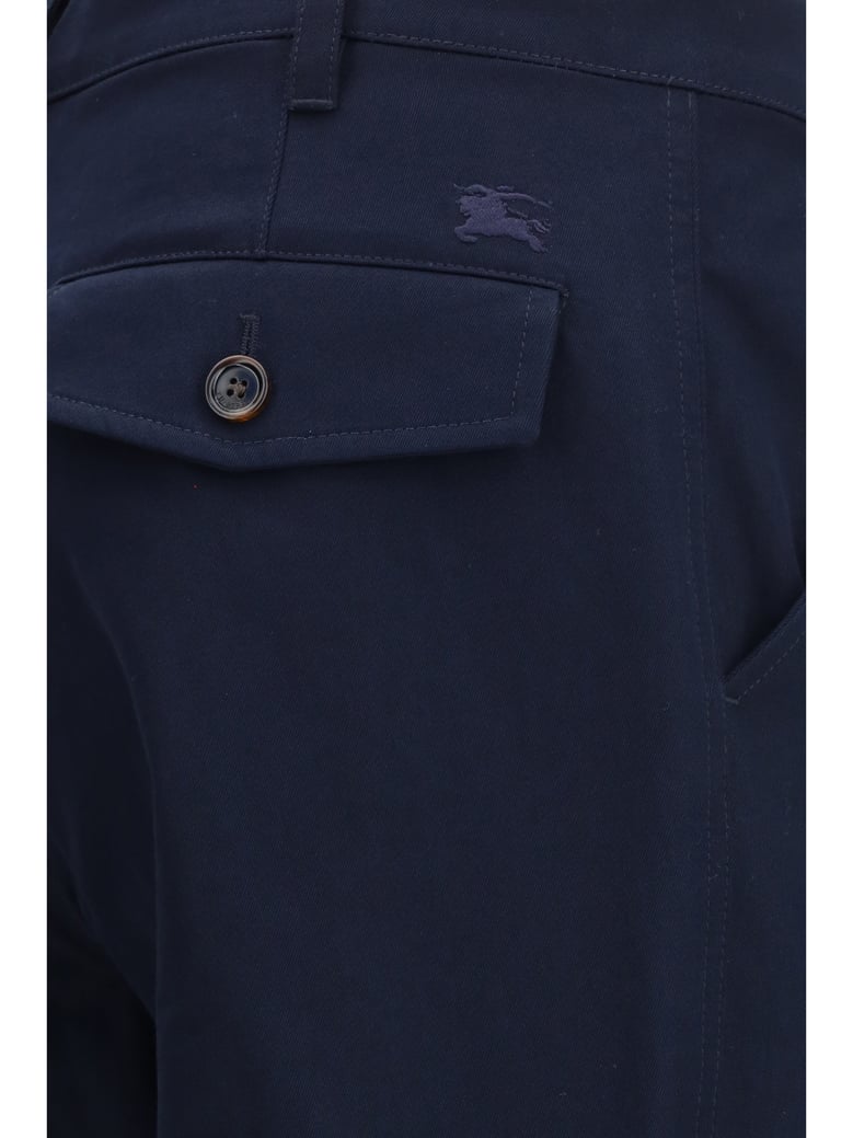 chino pants cotton twill navy by Selfnex