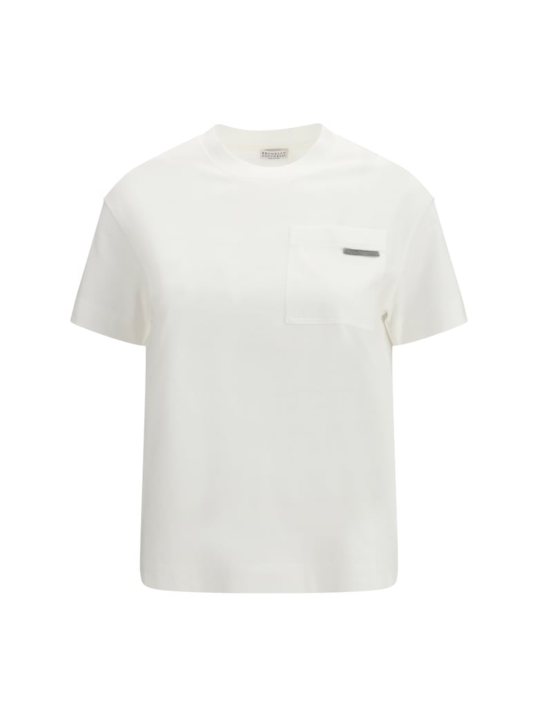 cotton t-shirt white by Selfnex