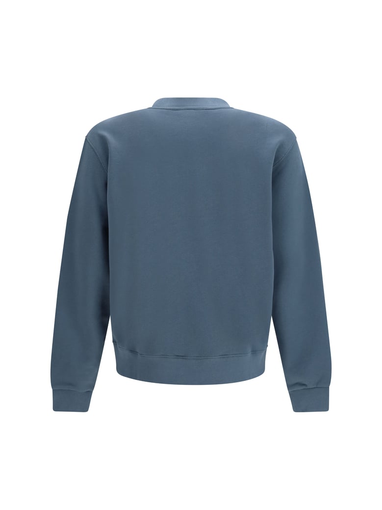 embroidered cotton sweatshirt by Selfnex