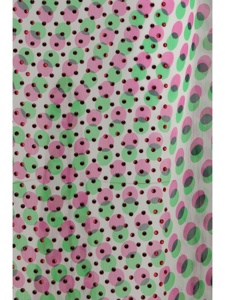 dress polka-dot cape ecru by Selfnex