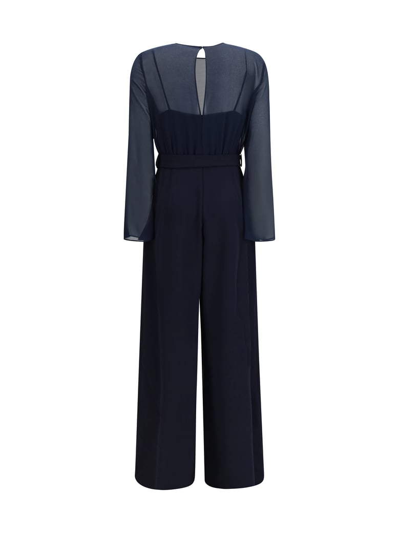jumpsuit cady and chiffon blue by Selfnex