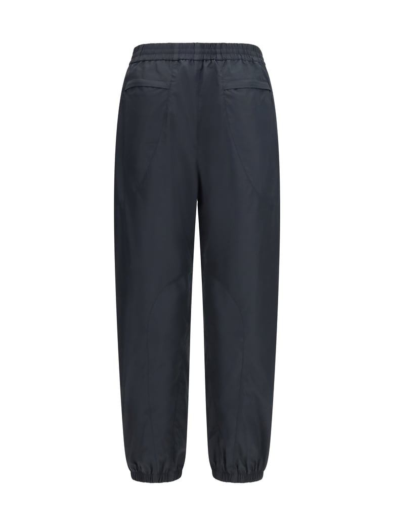 jogging pants couture seam black by Selfnex