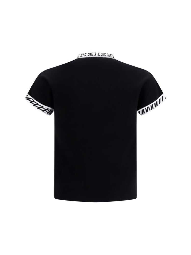 knit t-shirt black by Selfnex