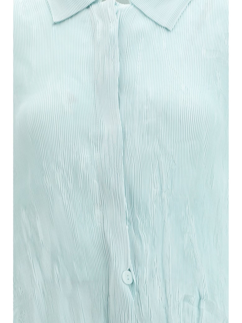 shirt dress wavy mint by Selfnex