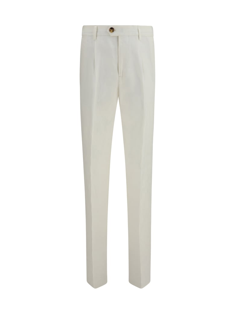 tailored linen trousers by Selfnex