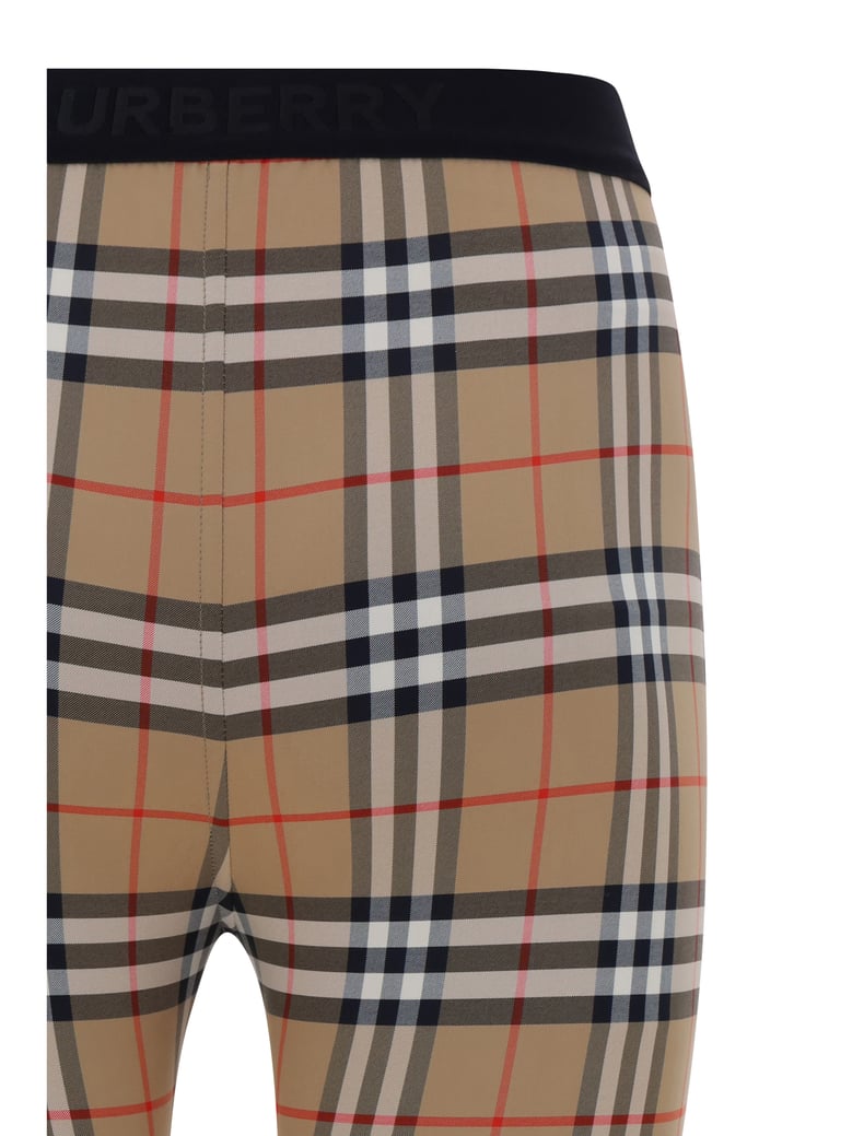 leggings archive check beige by Selfnex