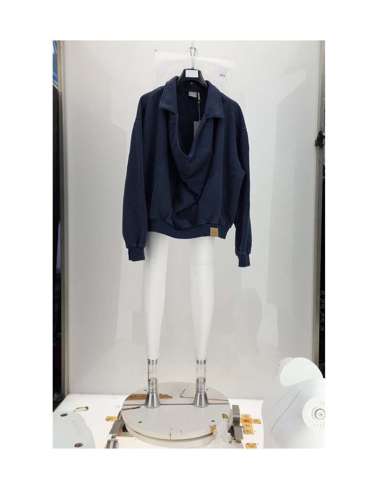 sweatshirt felpa blue by Selfnex