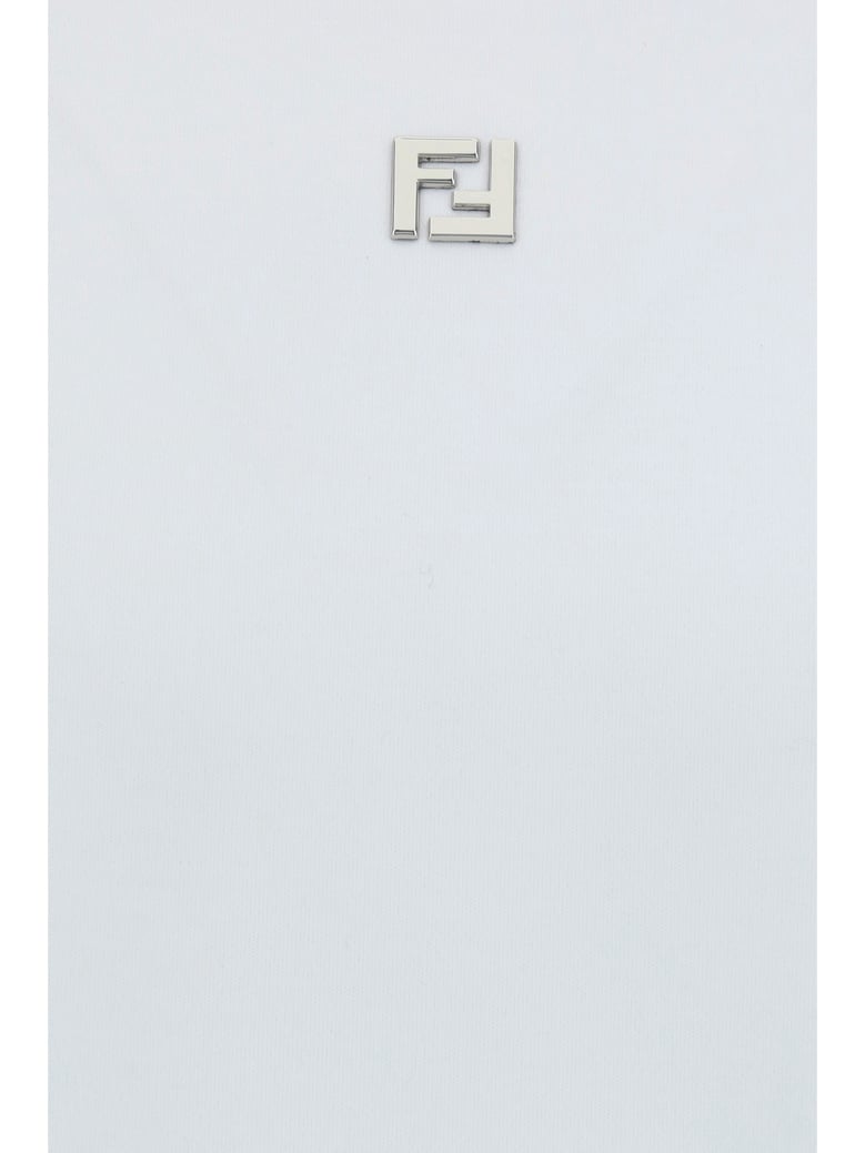 t-shirt ff logo white by Selfnex