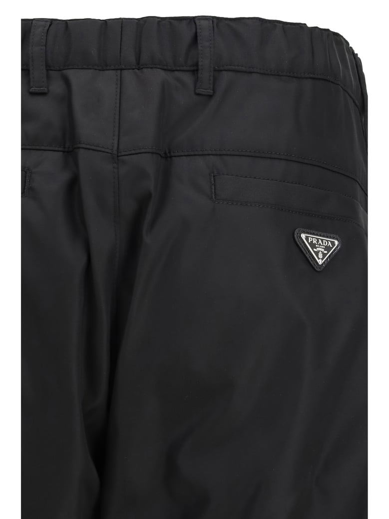 trousers re-nylon black by Selfnex