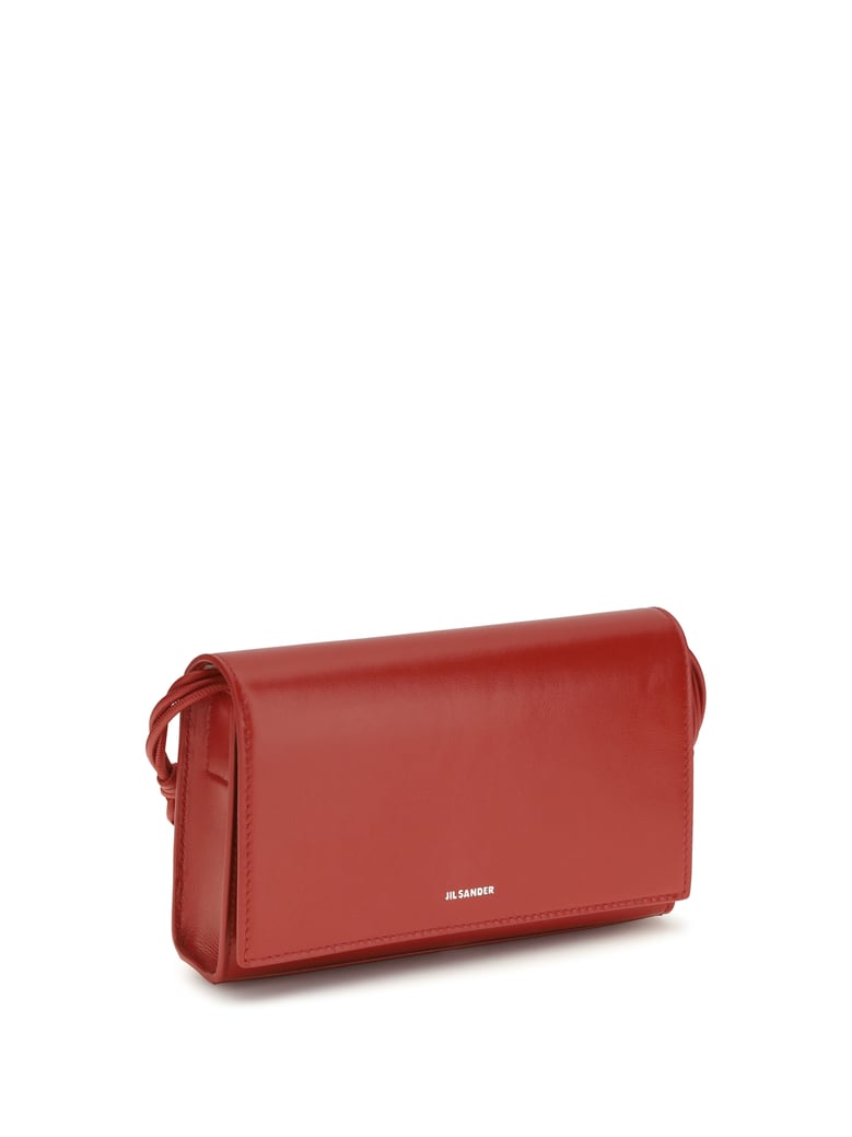 crossbody wallet tangle red by Selfnex
