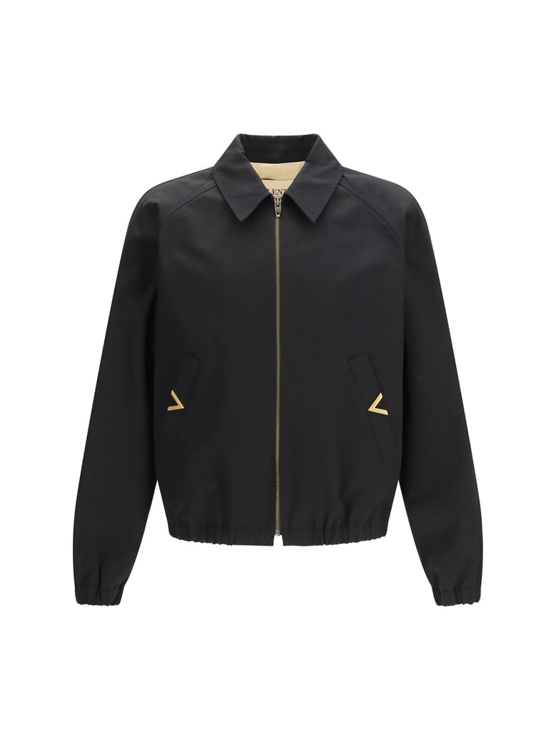 jacket, collared, black by Selfnex