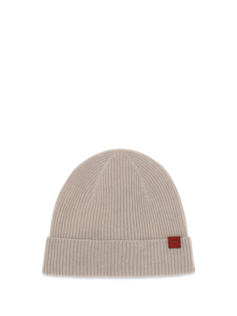 beanie hat beige by Selfnex