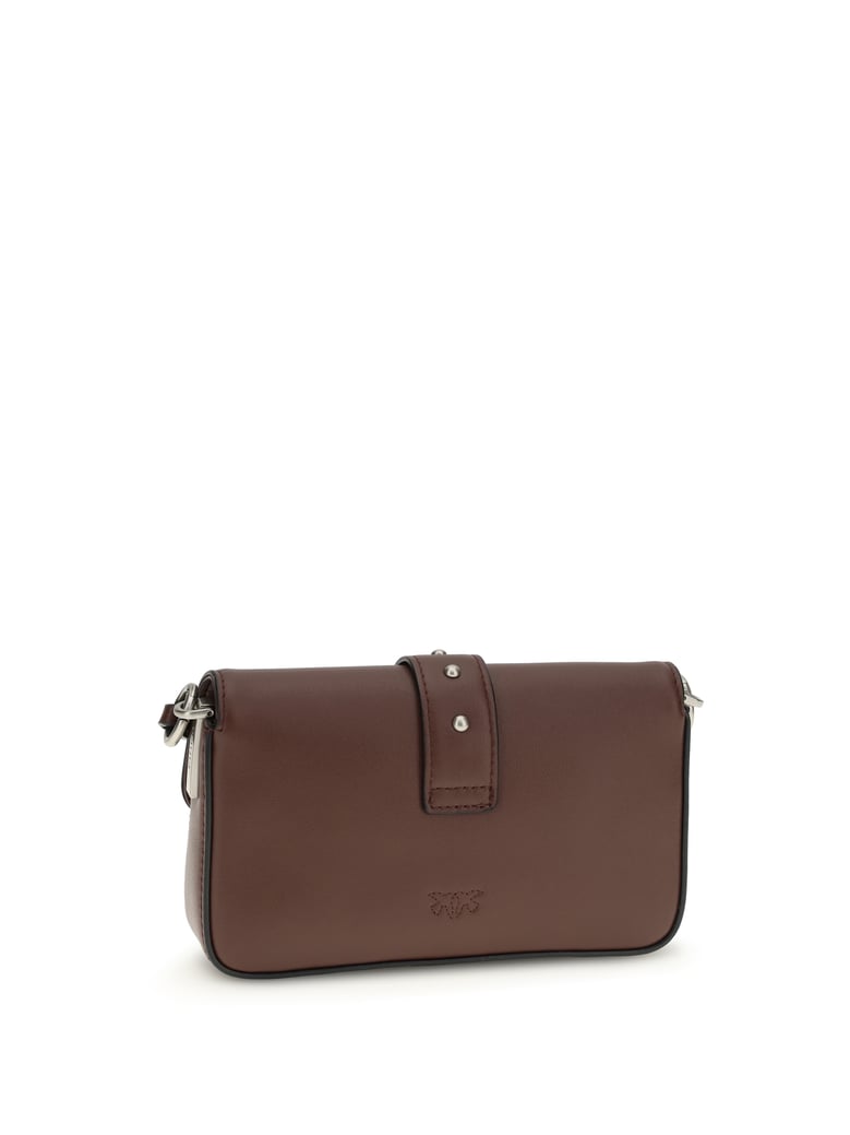 shoulder bag baby love burgundy calf leather by Selfnex