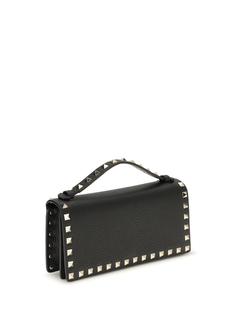 chain wallet rockstud black by Selfnex