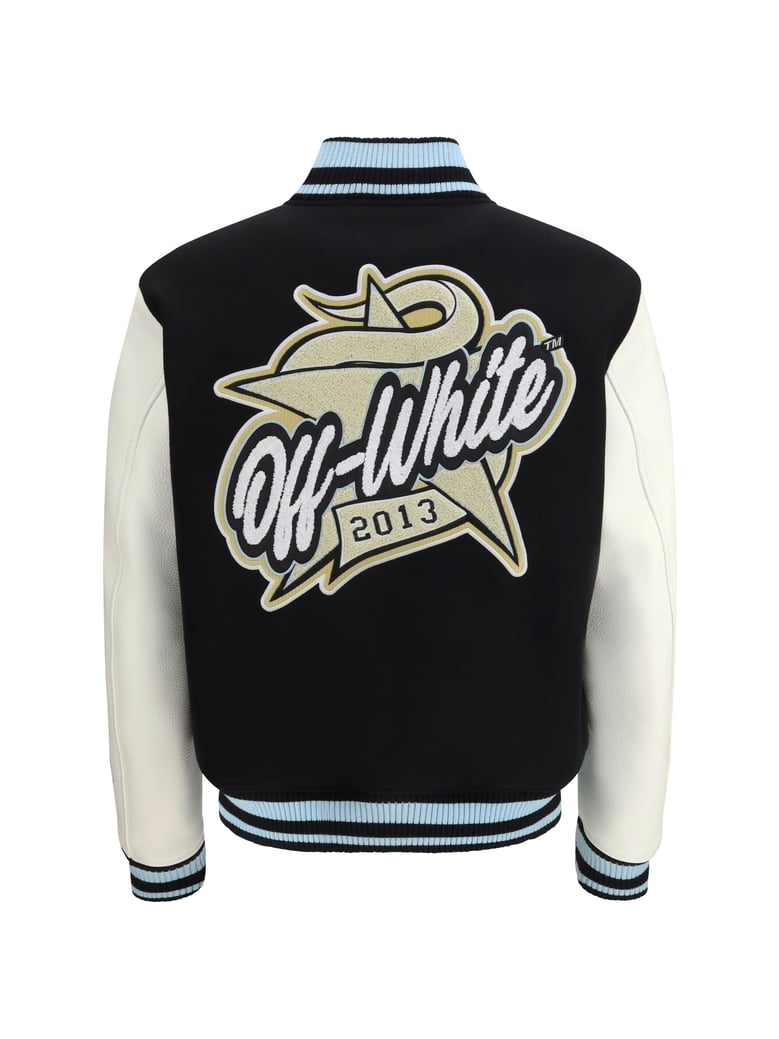 jacket varsity star logo black by Selfnex