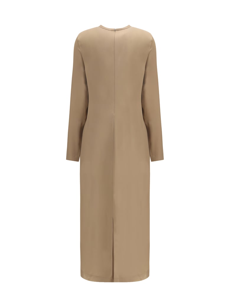 dress, satin, latte by Selfnex