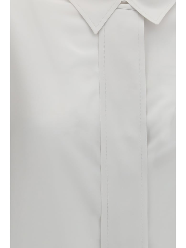 long-sleeve shirt amari cloud white by Selfnex