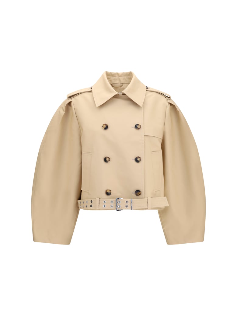 jacket double-breasted belted by Selfnex