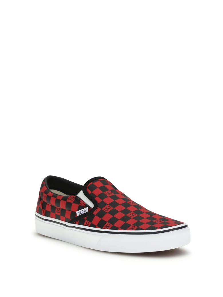 sneakers orchid slip-on pure red/black by Selfnex