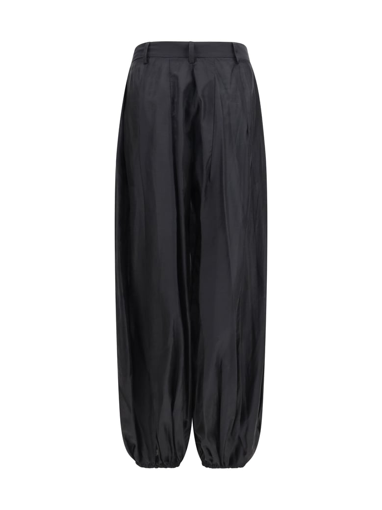 pants, lightweight muslin — black by Selfnex