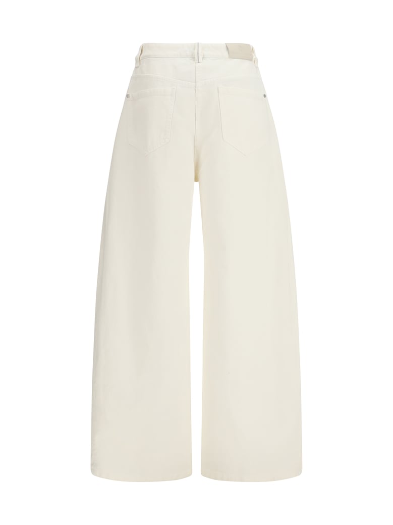 wide-leg cotton trousers by Selfnex